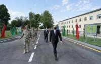 Prezident İlham Əliyev Müdafiə Nazirliyinin "N" saylı hərbi hissəsinin açılışında iştirak edib